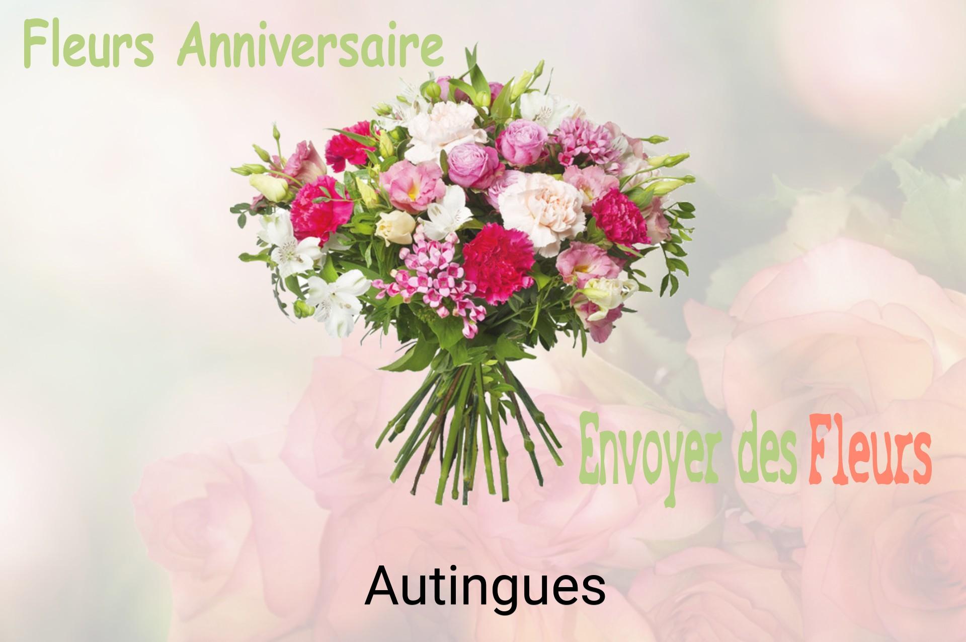 Bouquet de fleurs d’anniversaire livré à Autingues